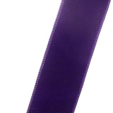 Wired Indoor Outdoor Bright Purple Velvet Ribbon (#40-2.5"Wx10Yards)