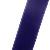 Wired Indoor Outdoor Bright Purple Velvet Ribbon (#40-2.5"Wx10Yards)