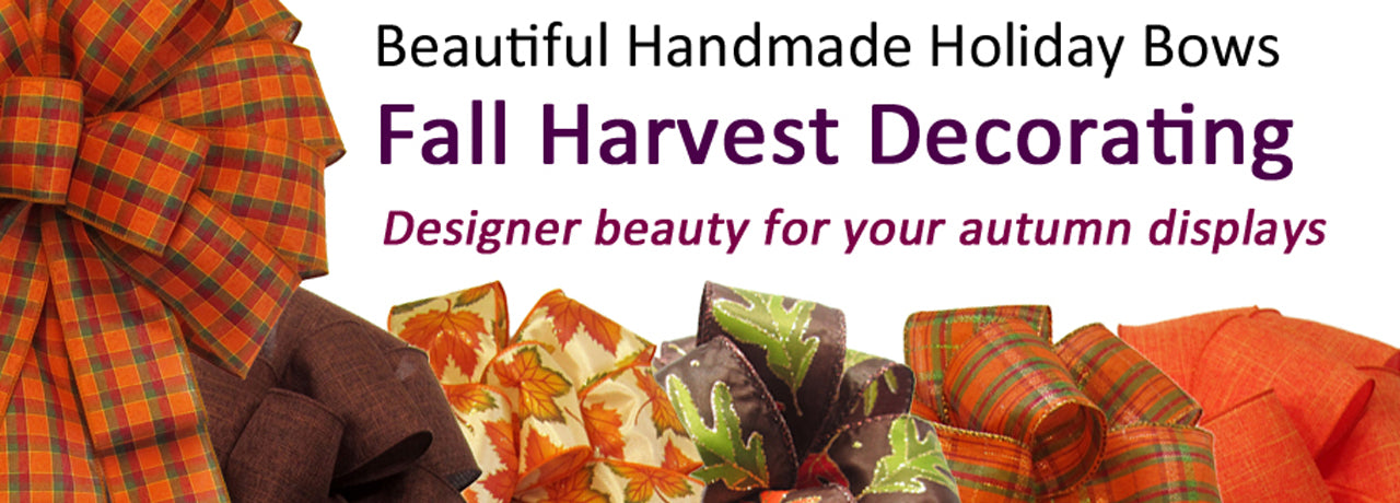 Christmas Wreath Bows | Fall Wreath Bows | Spring Bows | Summer Bows