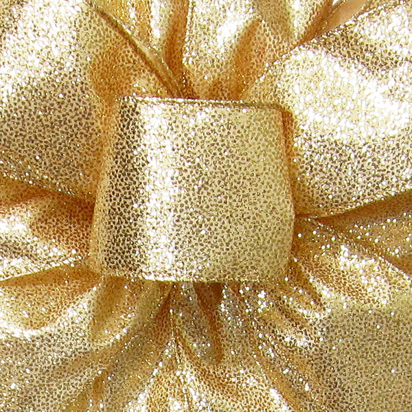 Wired Gold Glittering Sparkle Holiday Ribbon (#40-2.5"Wx10Yards)