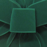 Wired Indoor Outdoor Green Velvet Ribbon (#40-2.5"Wx10Yards)