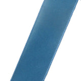 Wired Indoor Outdoor Light Blue Velvet Ribbon (#40-2.5"Wx10Yards)