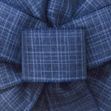 Wired Denim Navy Blue Linen Ribbon (#40-2.5"Wx10Yards)