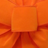 Wired Indoor Outdoor Orange Velvet Ribbon (#40-2.5"Wx10Yards)