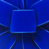 Wired Indoor Outdoor Royal Blue Velvet Ribbon (#40-2.5"Wx10Yards)