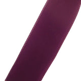 Wired Indoor Outdoor Purple Velvet Ribbon (#40-2.5"Wx10Yards)