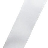 Wired Linen Ribbon - Wired White Linen Ribbon (#40-2.5"Wx10Yards)